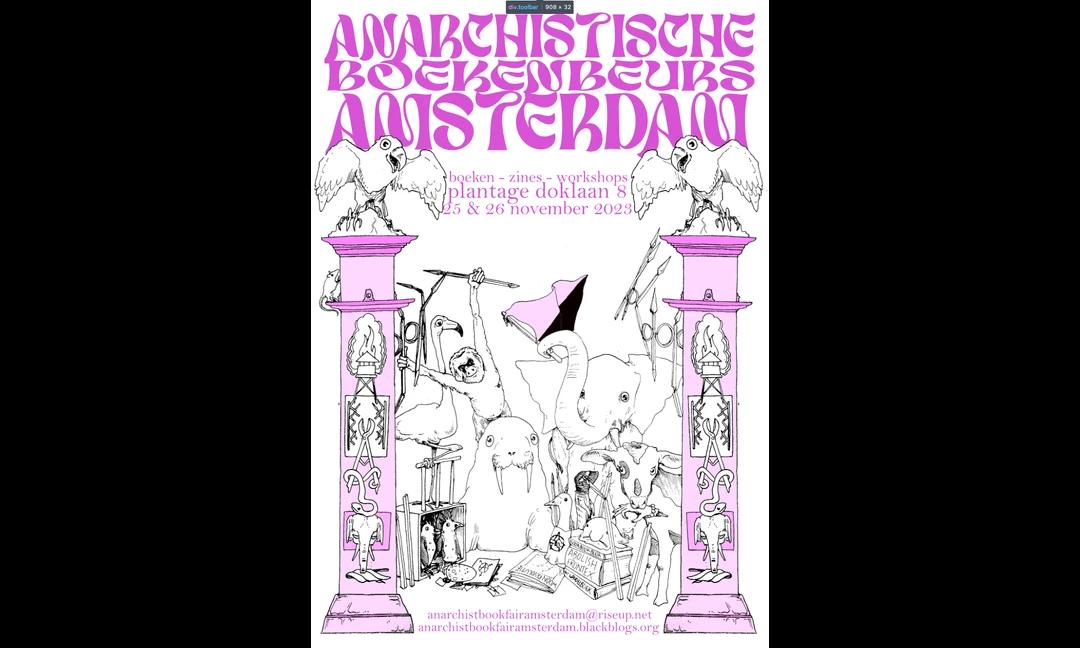 Anarchistische boekenbeurs amsterdam 2023