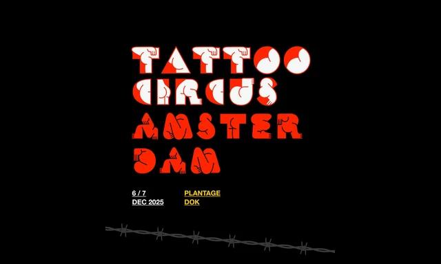 Tattoo circus amsterdam