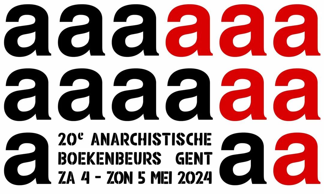 Gent anarchistische boekenbeurs 2024